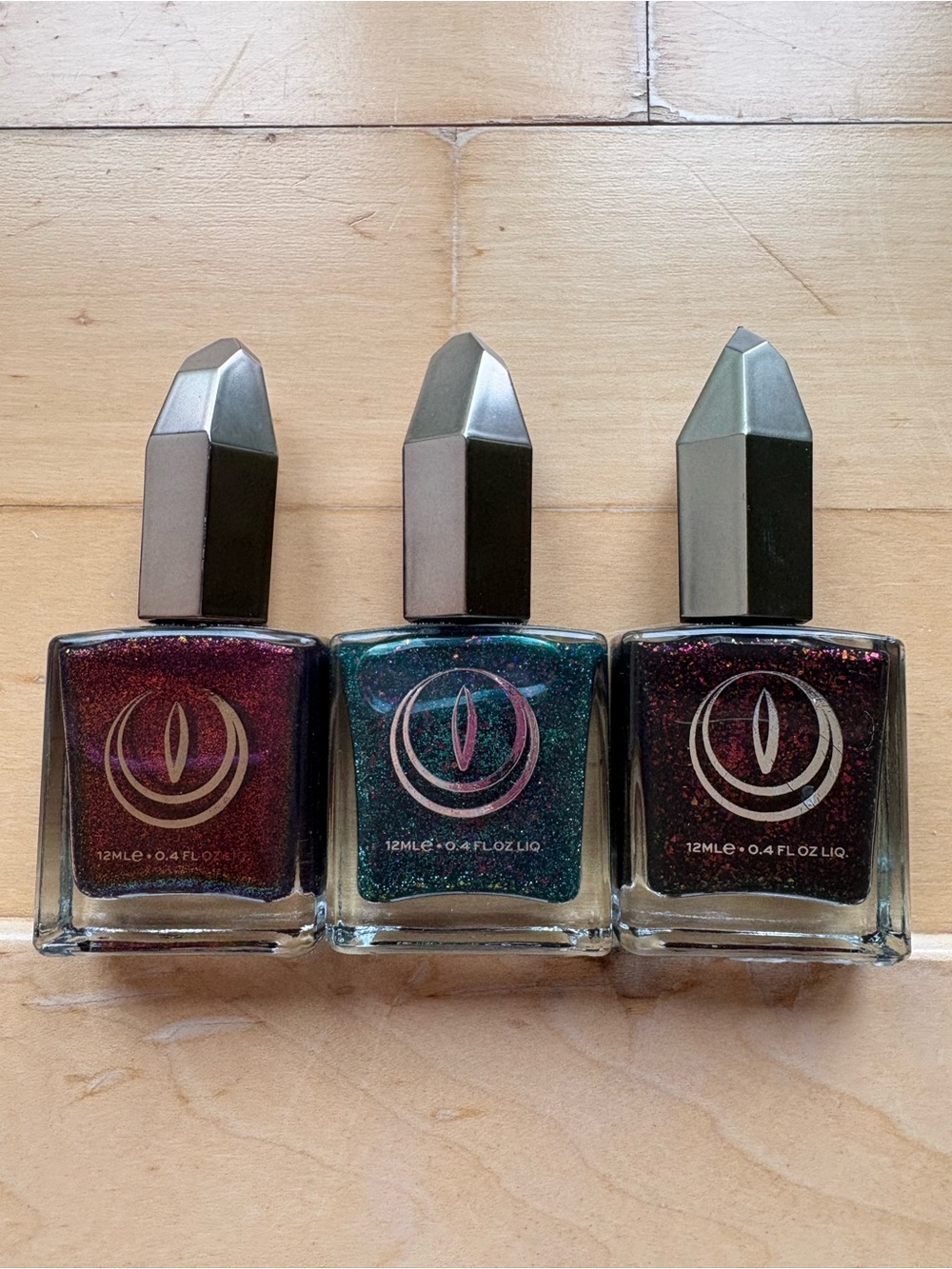 Mooncat Glitter Nail Art Bundle: Forbidden Cove, Sin Eater, Velociraptor DD